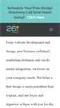Mobile Screenshot of 26point2designs.com